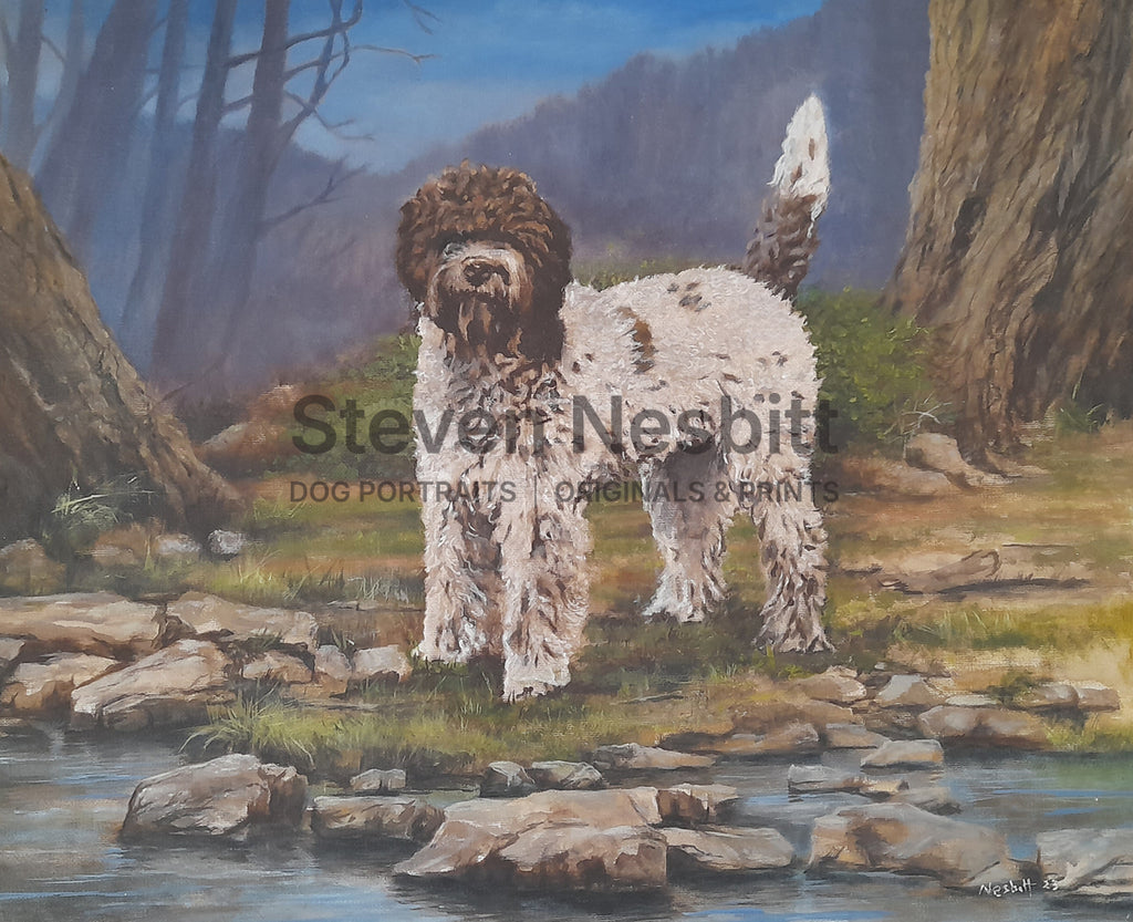 The Truffle Hunter Original Painting
