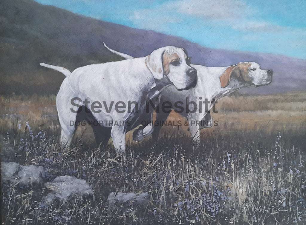 Pointer – The Field Trip Original Painting