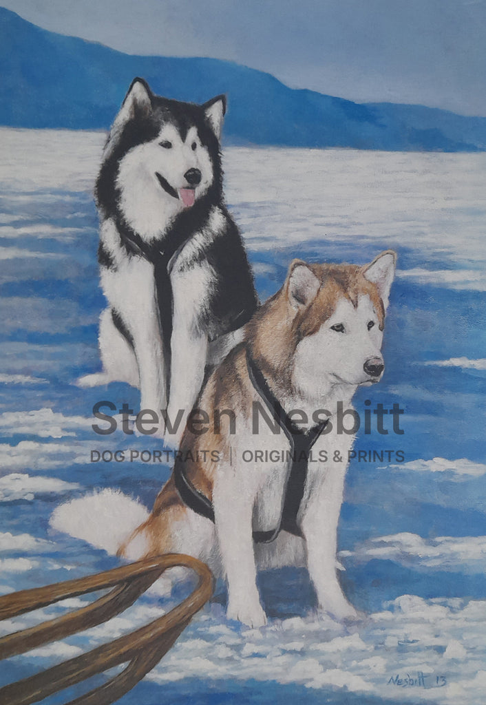 Resting Original Painting