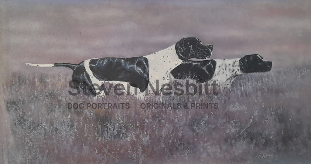 Out in the Heather Original Painting