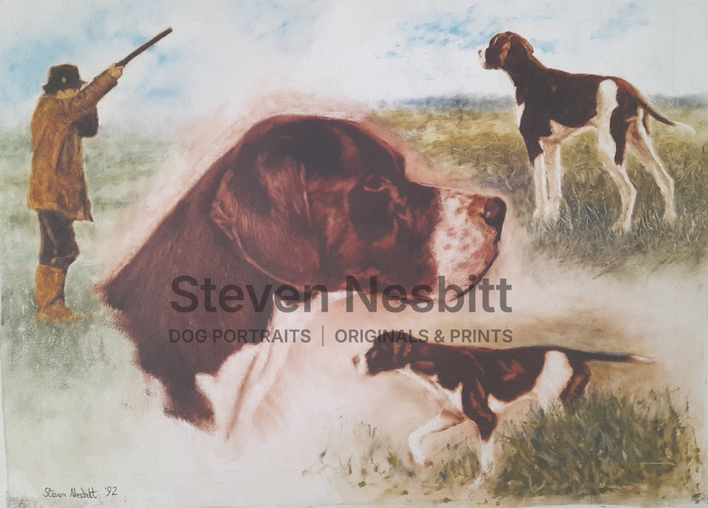 The Pointer Original Painting