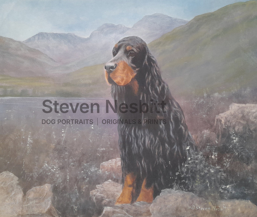 Loch Visitor Original Painting