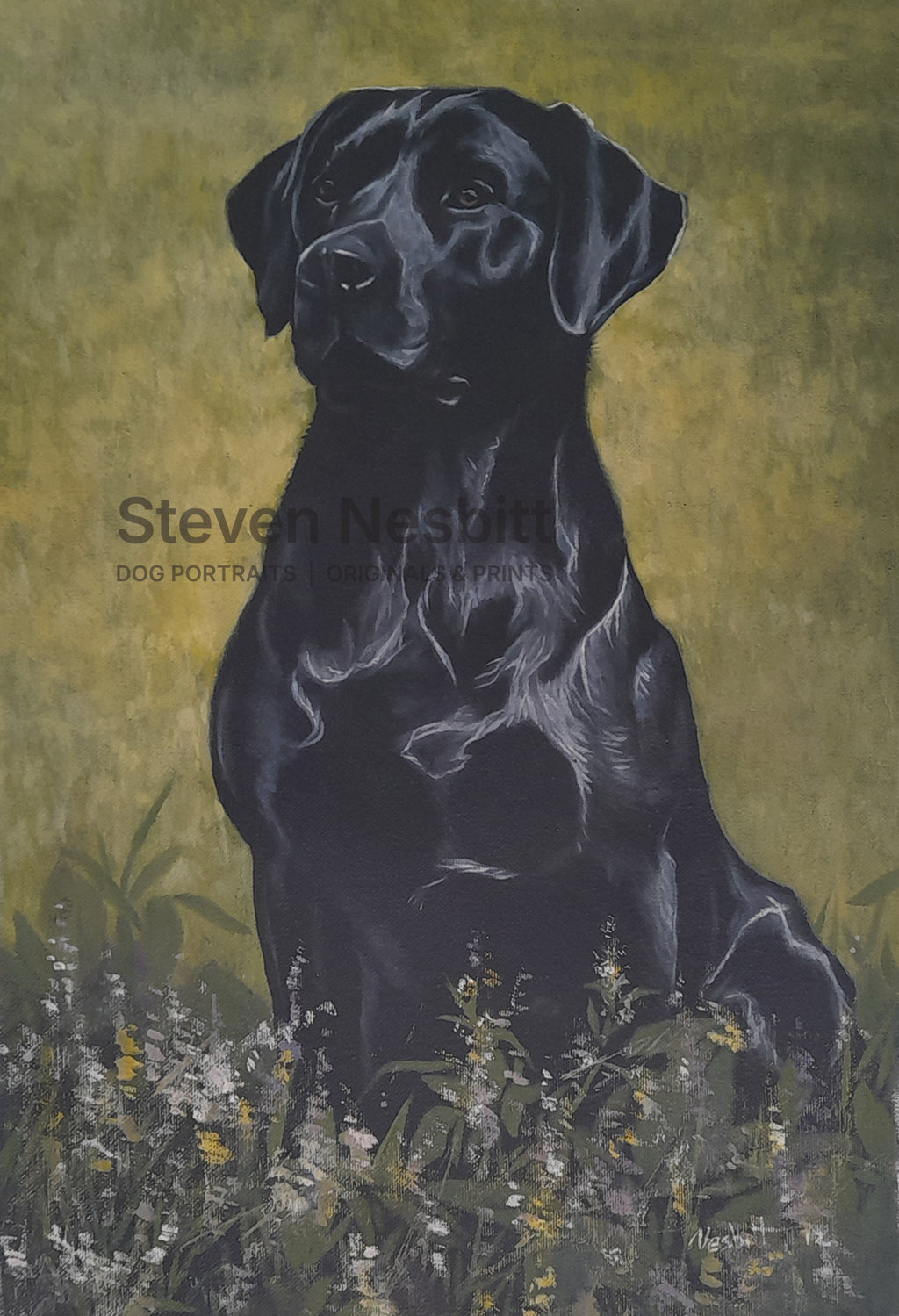 Full Attention Original Painting