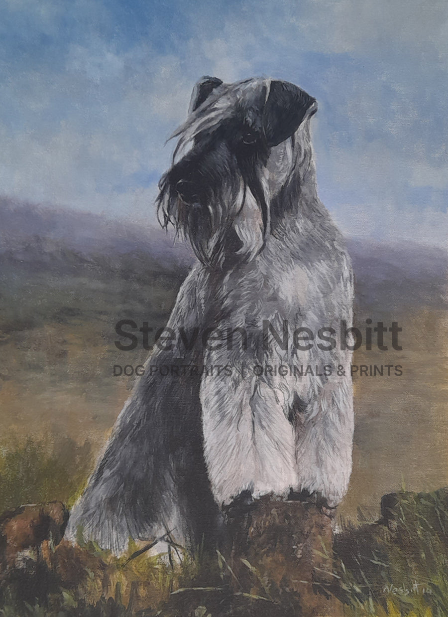 On the Lookout Original Painting