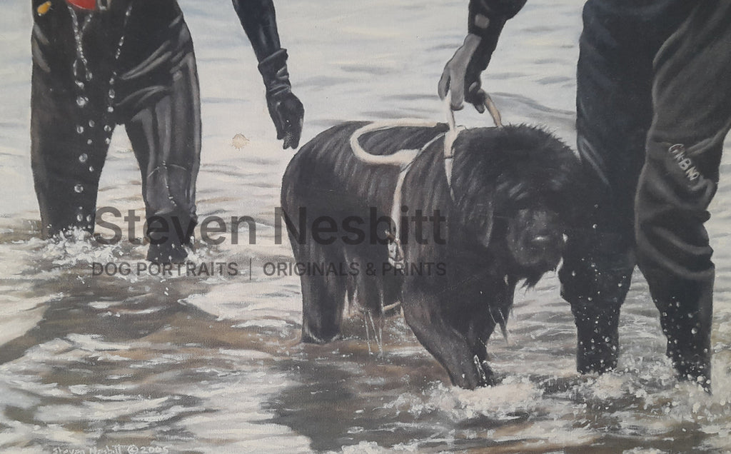 After the Dip Original Painting