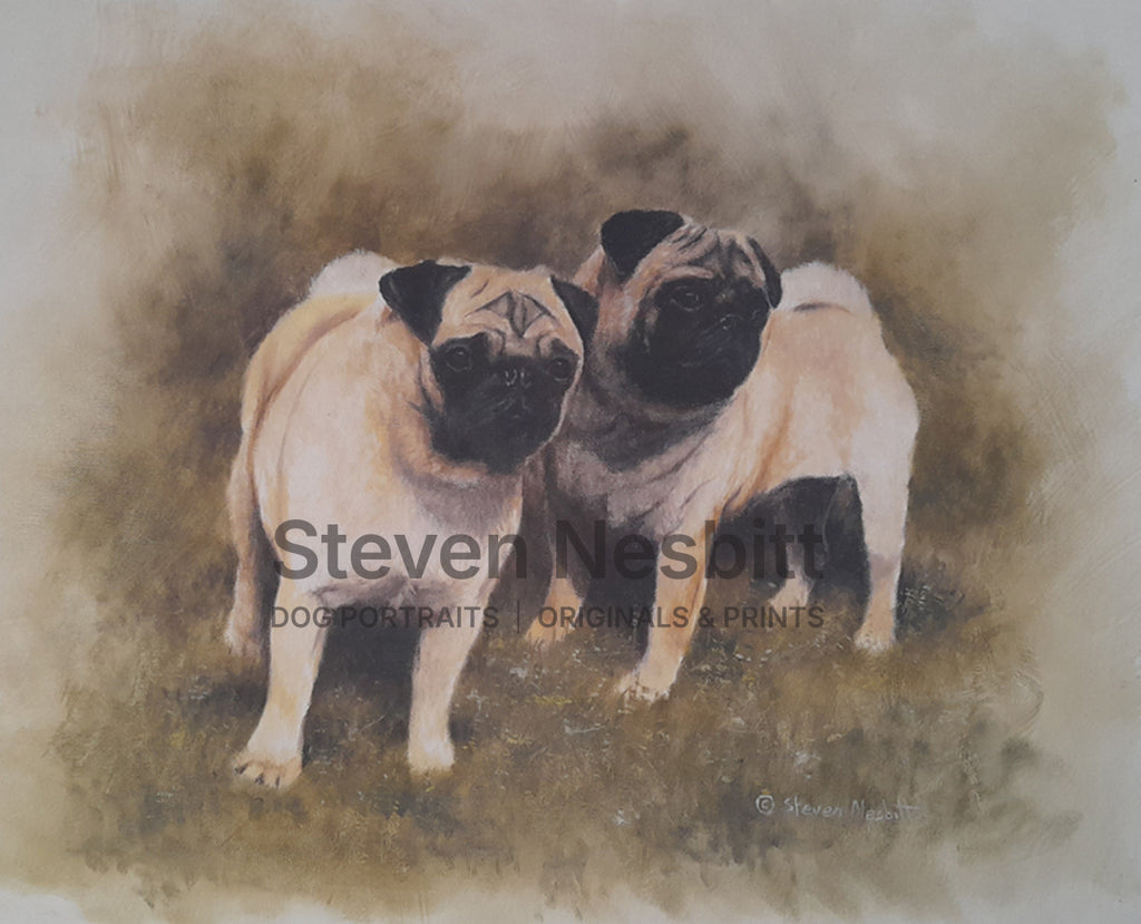Playmates Original Painting