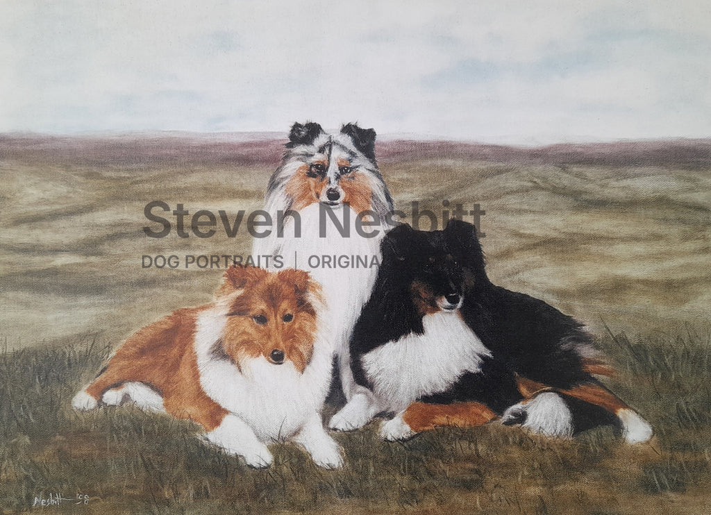 On the Moors Print
